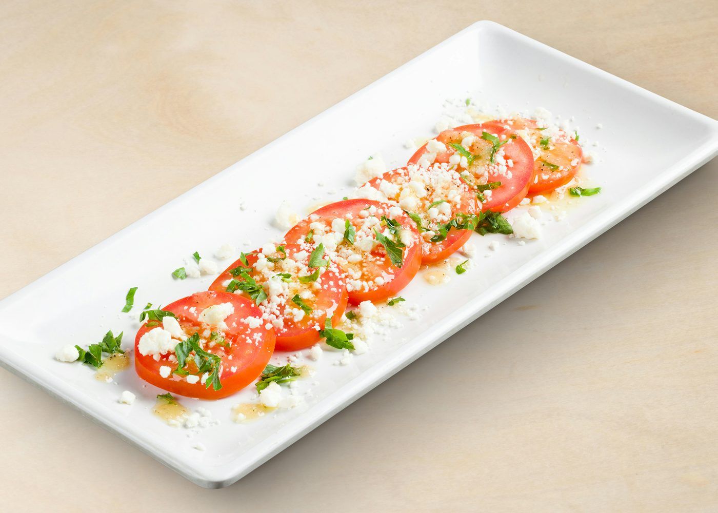 SEASONED TOMATO and FETA