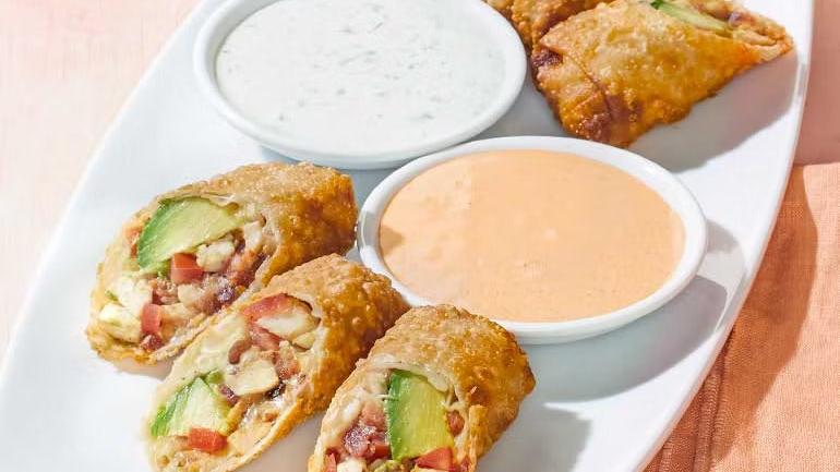 AVOCADO CLUB EGG ROLLS