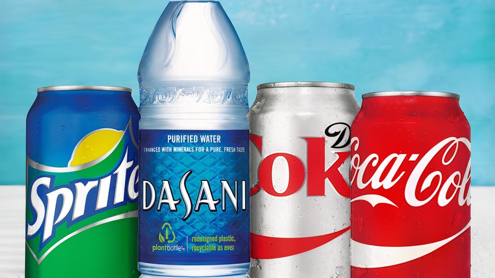 CANNED SODAS + BOTTLED WATERS