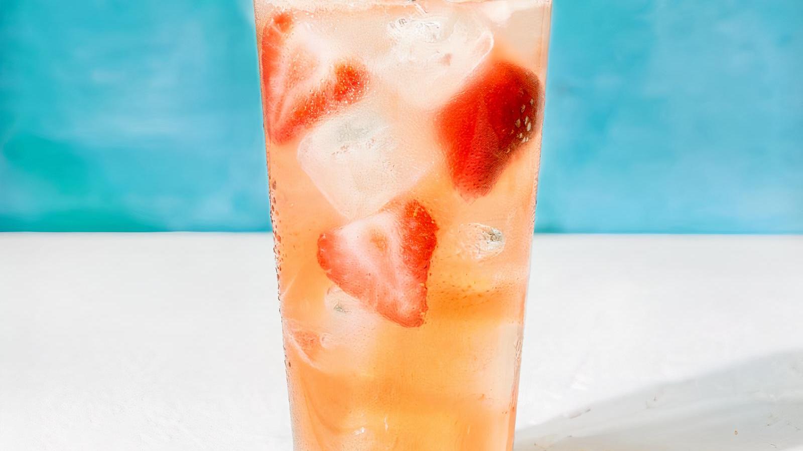 FRESH STRAWBERRY MANGO COOLER