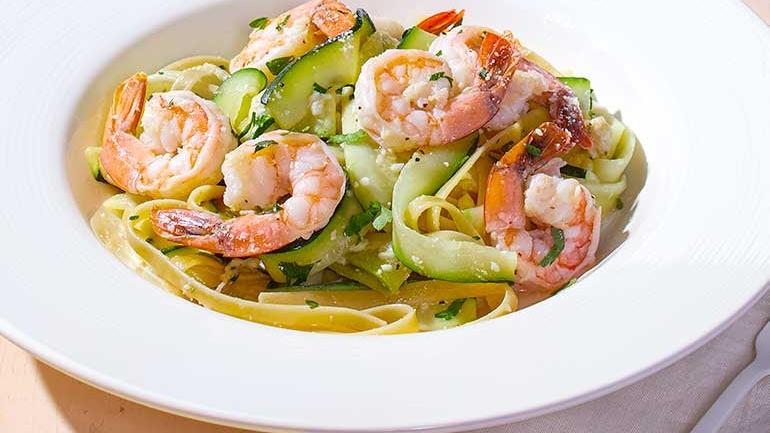 SHRIMP SCAMPI ZUCCHINI
