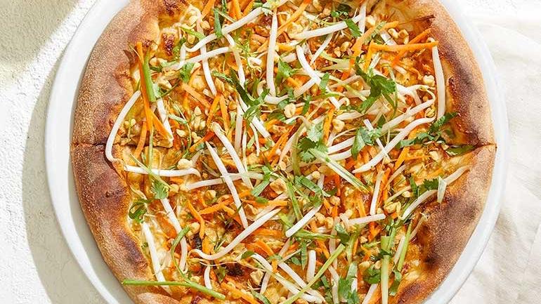 THAI CHICKEN PIZZA