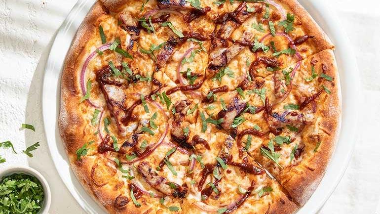 THE ORIGINAL BBQ CHICKEN PIZZA