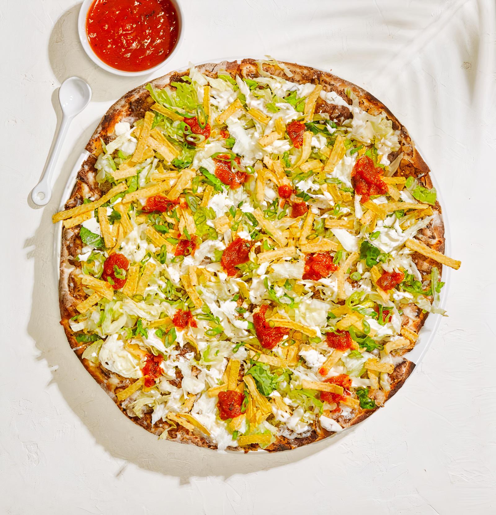 TOSTADA PIZZA