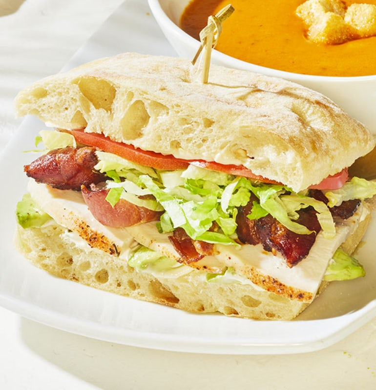 TURKEY CALIFORNIA CLUB SANDWICH