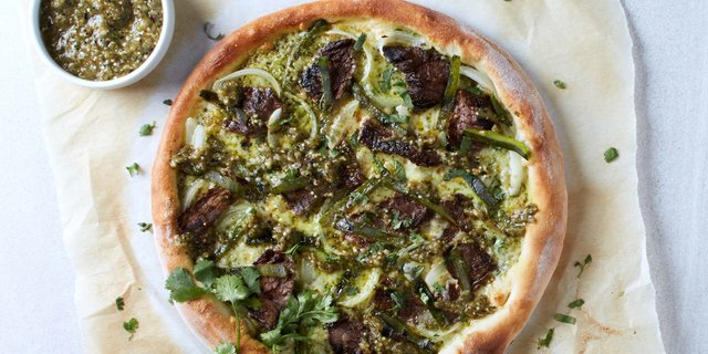 Carne Asada Pizza
