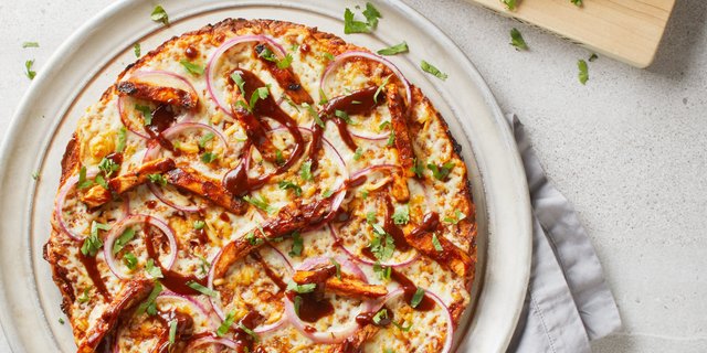 Gluten-Free BBQ Chicken Pizza