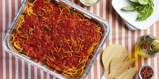 Tomato-Basil Spaghetti