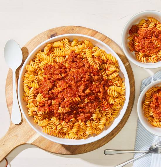 CATERING KIDS FUSILLI PASTA WITH MEAT SAUCE