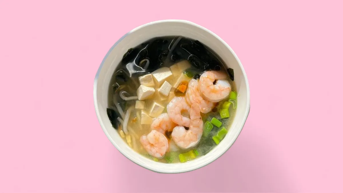 Miso garnélával