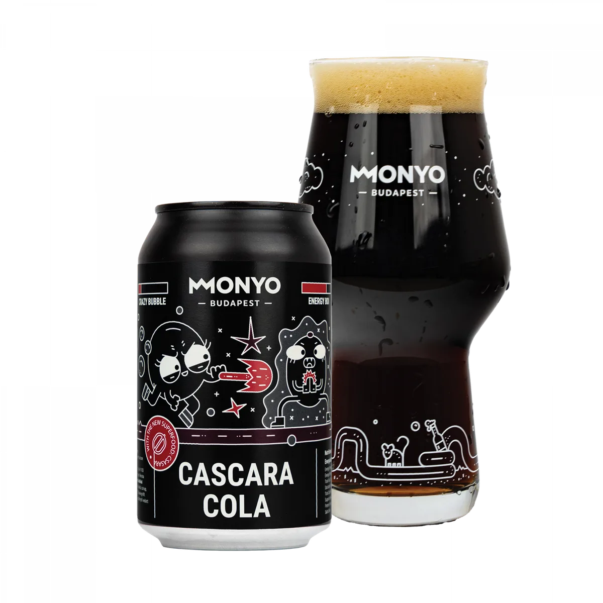 MONYO CASCARA COLA 0% 0,33L