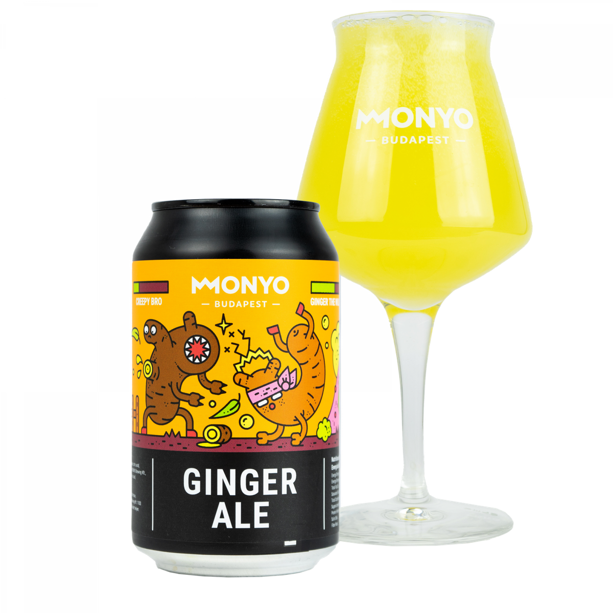 MONYO GINGER ALE 0% 0,33L