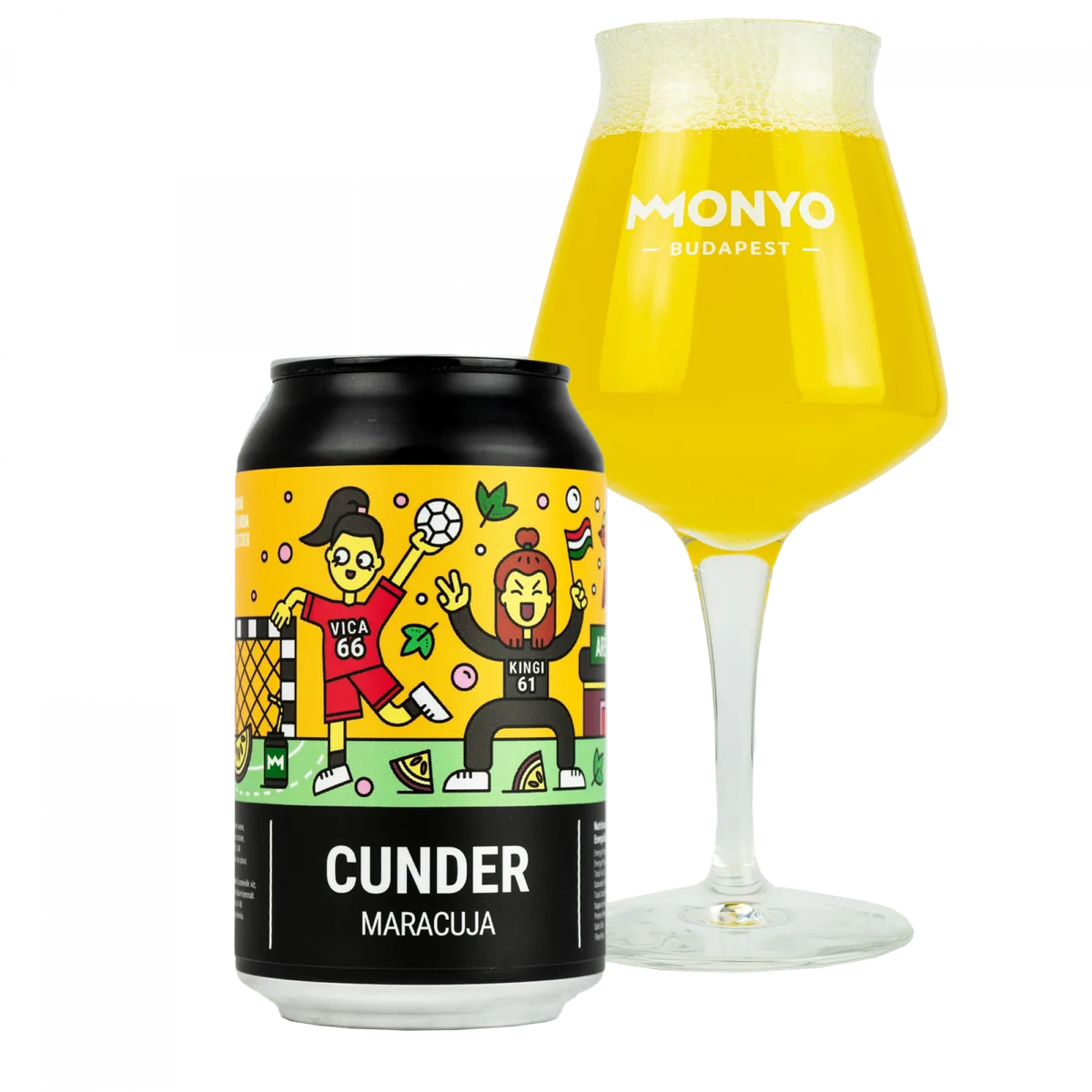 MONYO X MAGYAR KÉZILABDA SZÖVETSÉG - CUNDER - MARACUJA CRAFT SODA 0% 0,33L