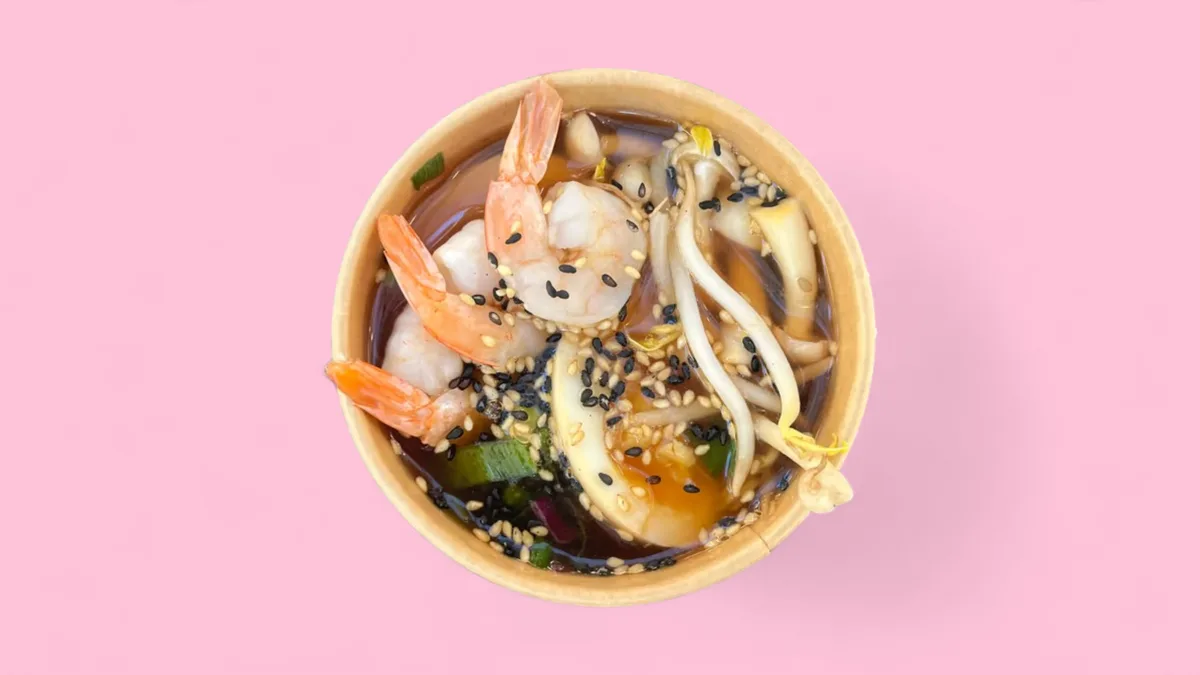 Ramen garnélával