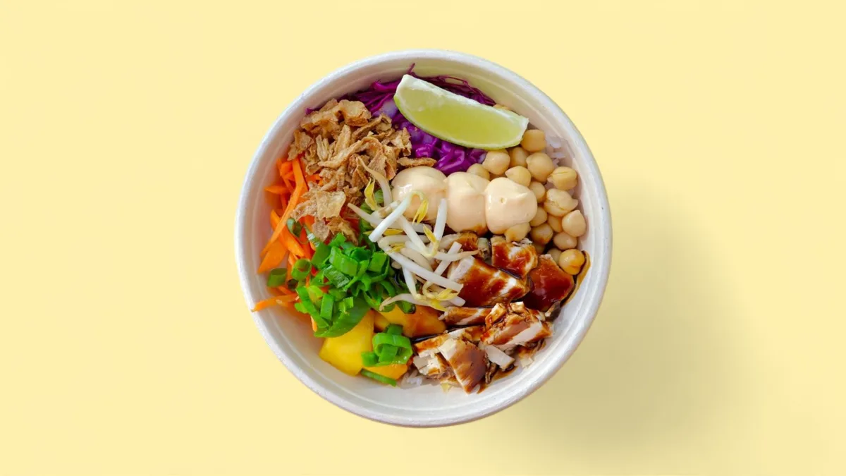 Teriyaki chicken bowl