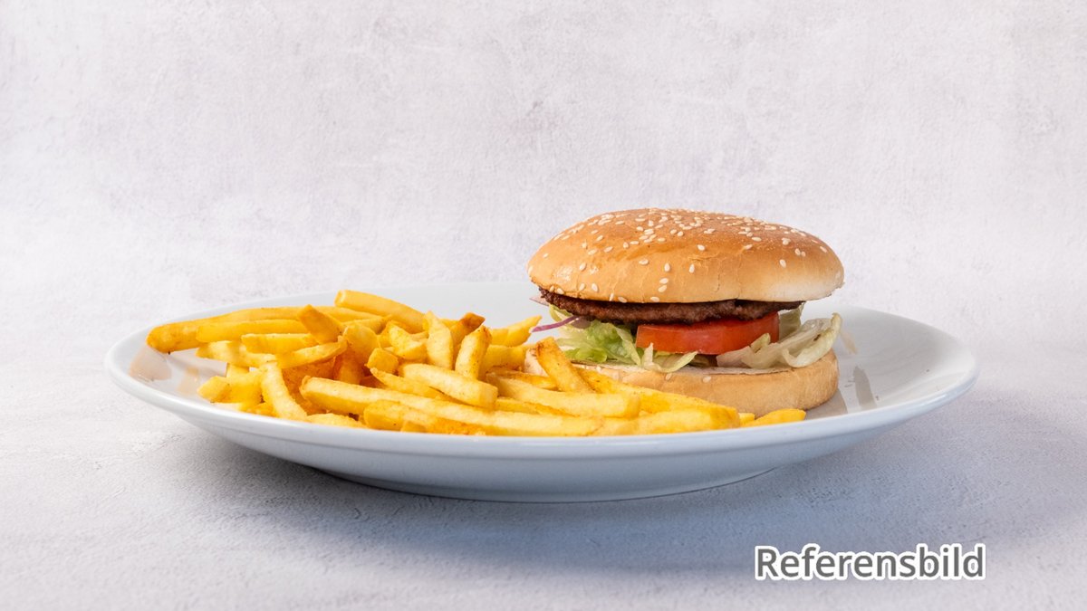 Hamburgertallrik 150 g