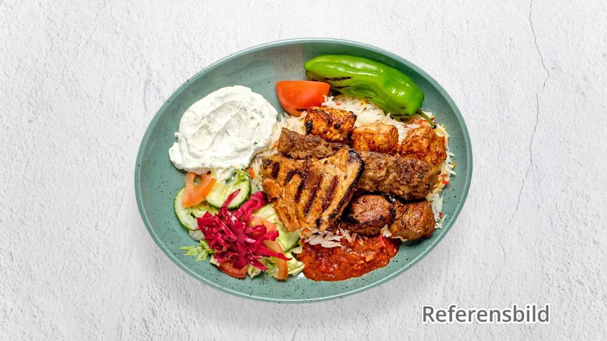 Blandad Grilltallrik