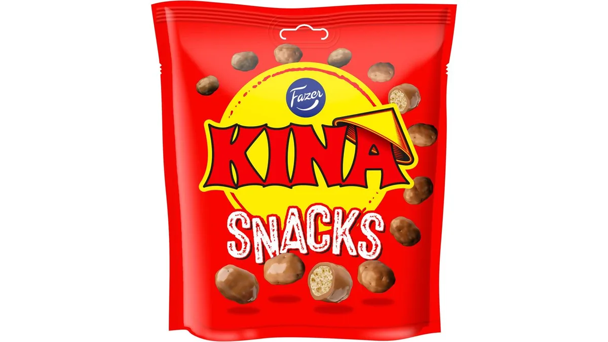 Fazer Kina Röd Snakes 180g