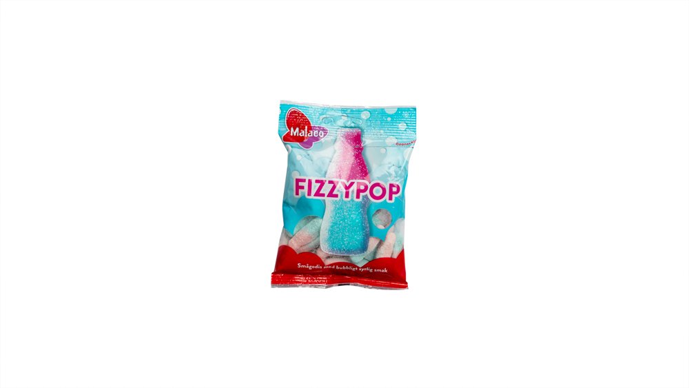 Malaco Fizzypops 80g