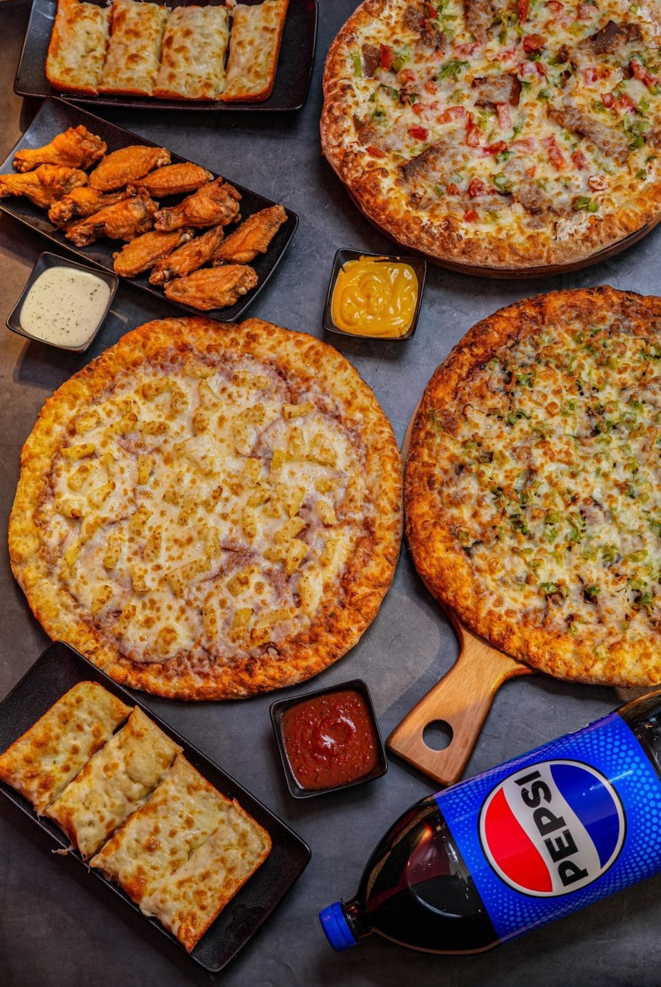 Buy Two Get One Deal - 3 Pizzas (Choose Up To 4 Toppings)