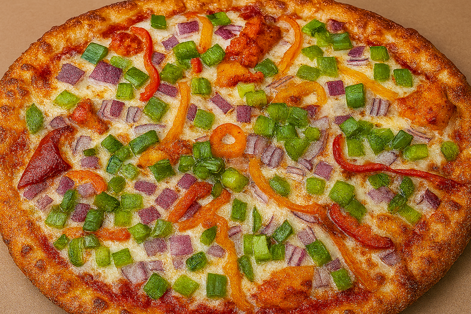 Tandoori Spicy Chicken Pizza - 18inch Giant