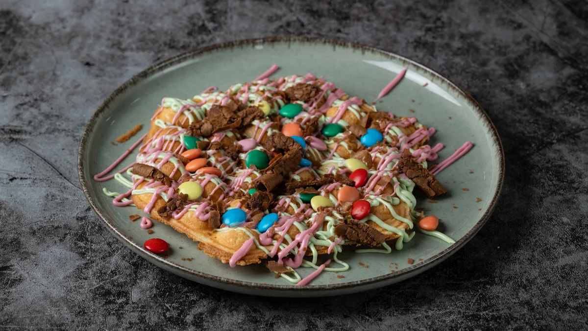 Bubble Bubble Waffle Rainbow