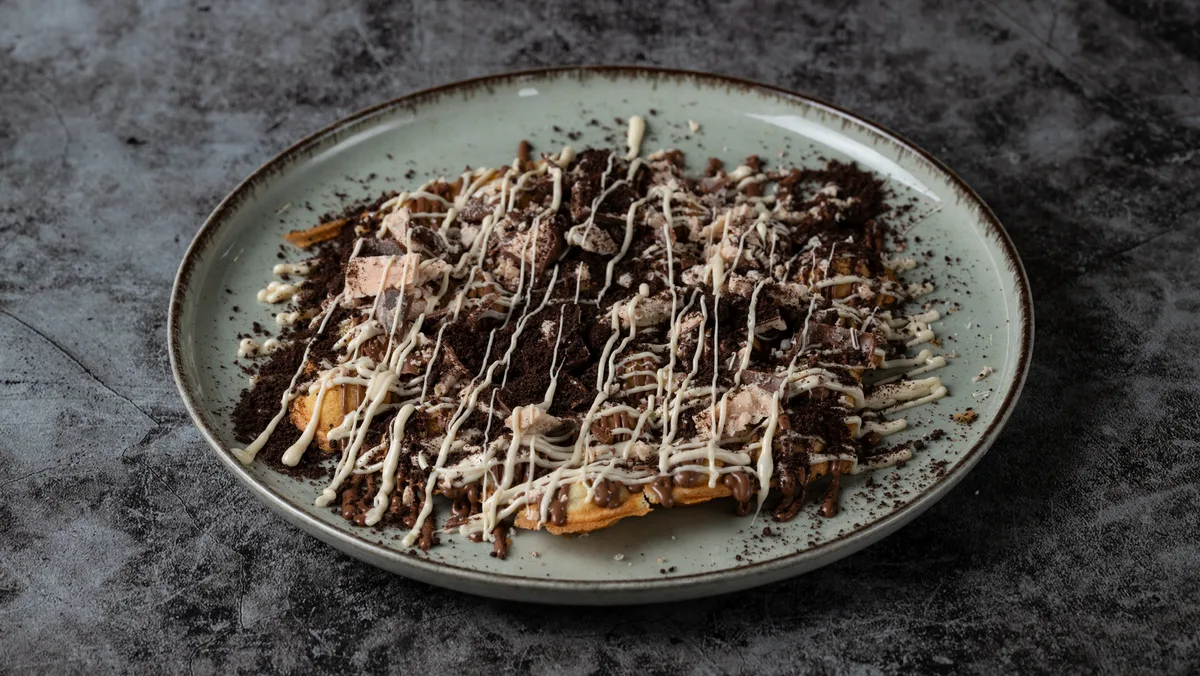 Bubble Bubble Waffle White - Oreo