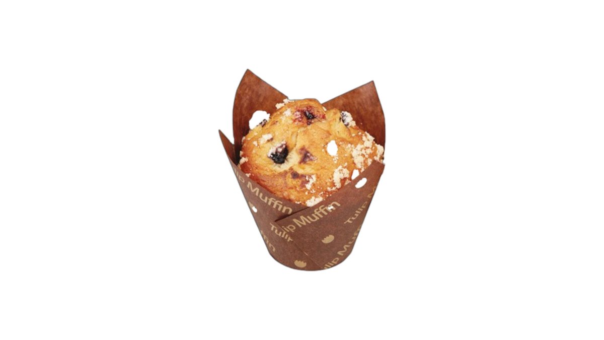 Muffin Βανίλιας με Blueberry