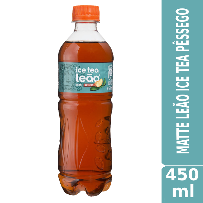 Matte Leão Ice Tea Pêssego 450 ml