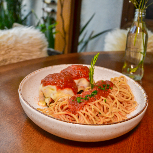 Polpetta com Molho Sugo (1 Pessoa)