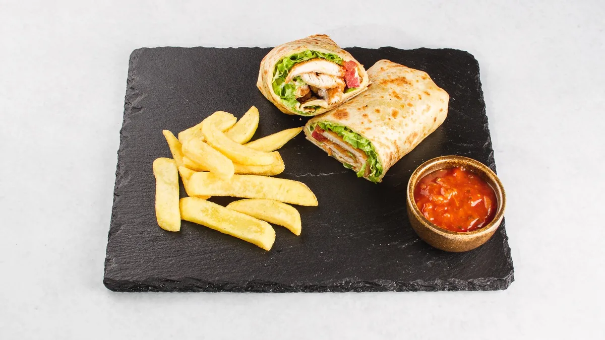 Burrito sticky fingers
