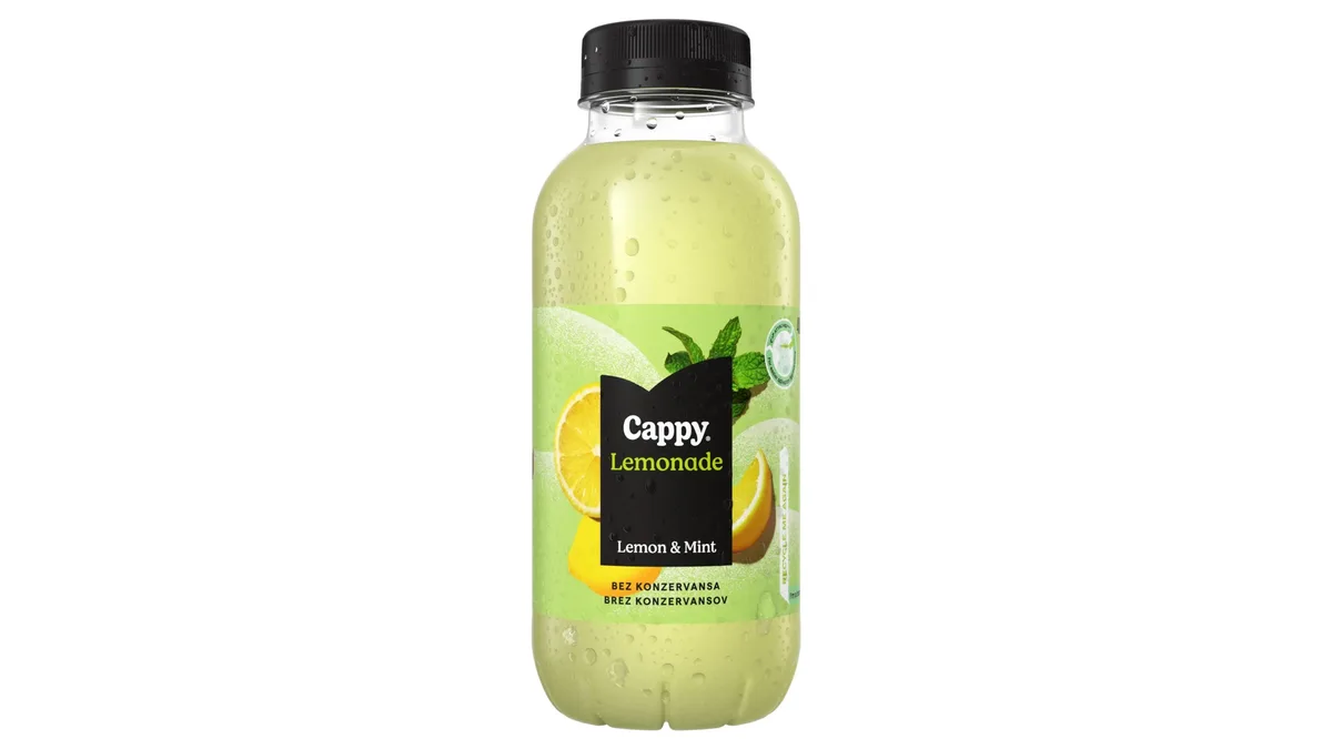 Cappy limonada Lemon and Mint 0.4 l