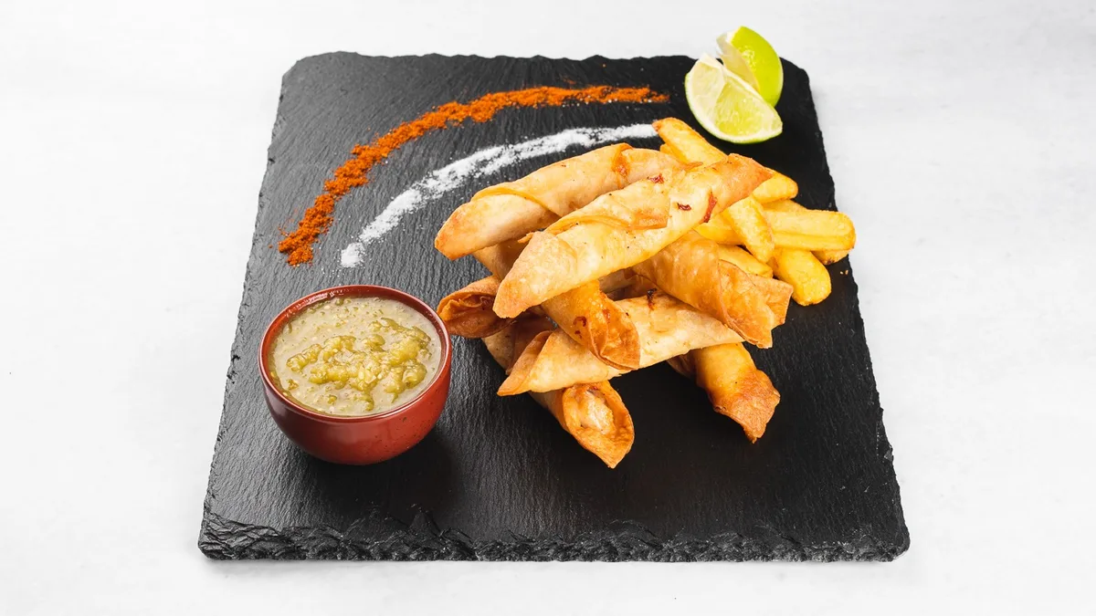 Taquitos z zelenjavo