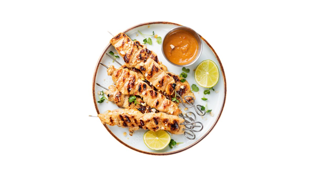 Κοτόπουλο με  Σάλτσα Satay