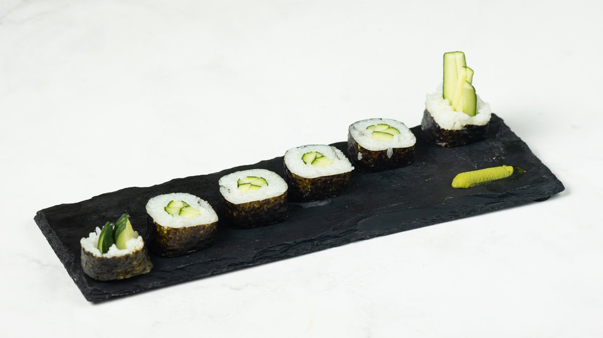 Maki Rolls Tempura με  Γαρίδες και Avocado