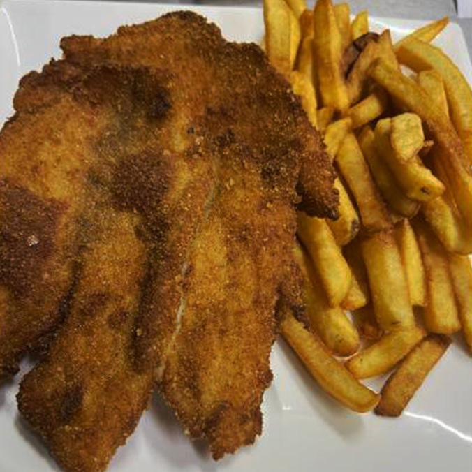 80.Filete de Tilapia Milanesa