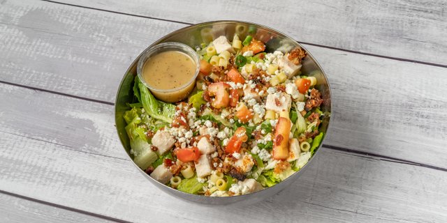 Individual Chopped Chicken Salad