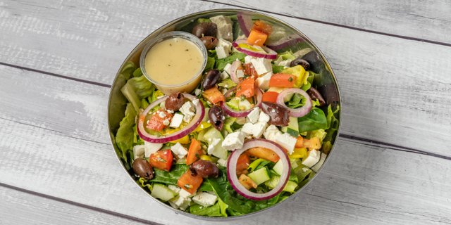 Individual Mediterranean Salad