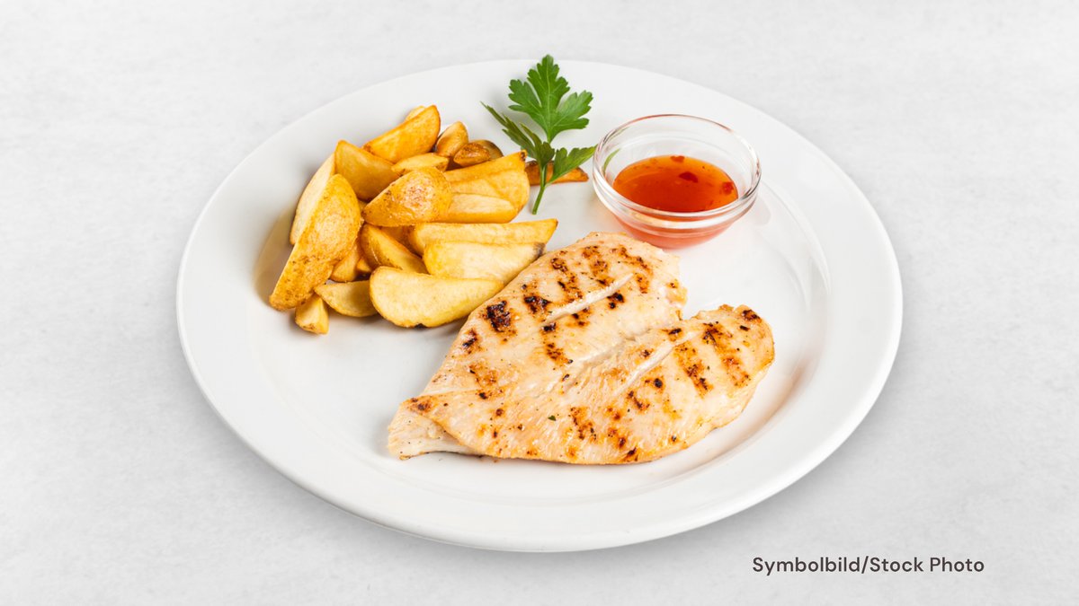 Gegrillte Hähnchenfilet-Scheiben