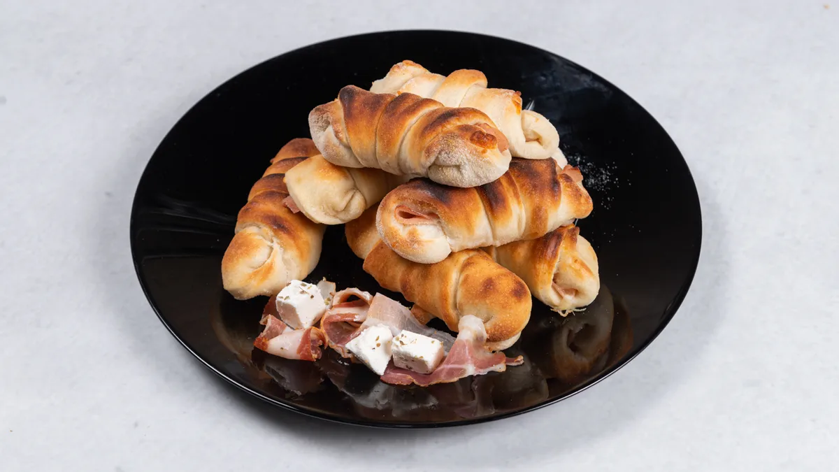 Kiflice feta-slanina, 8 komada