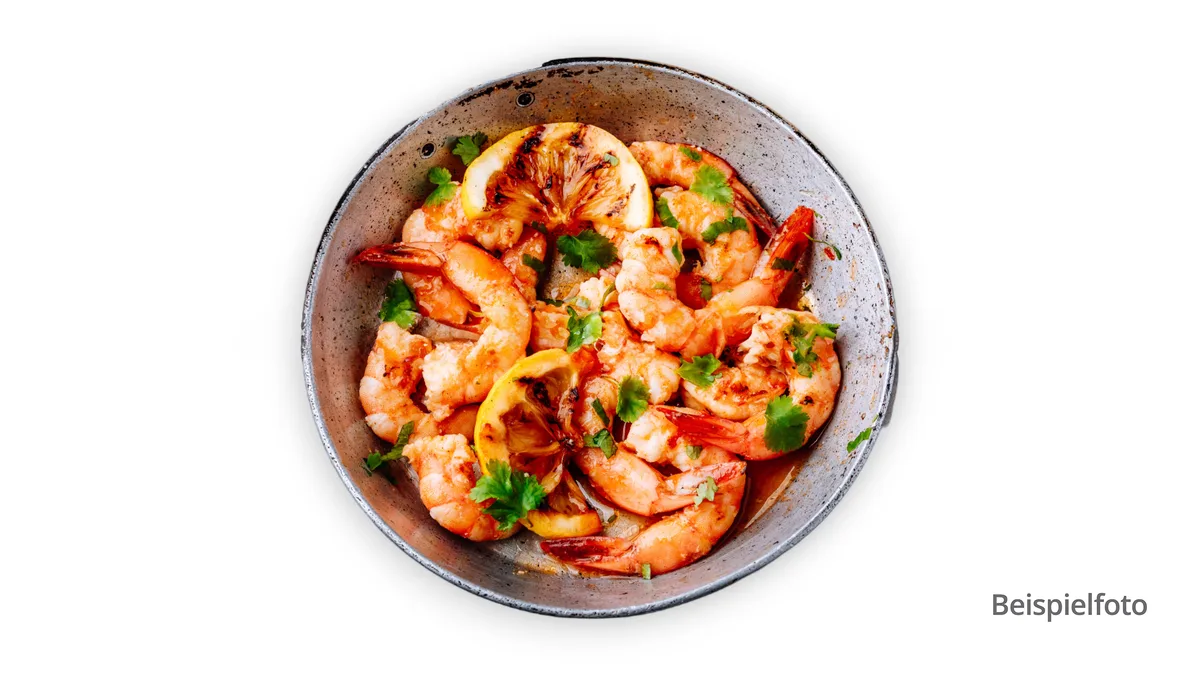 340. Gebratene Shrimps