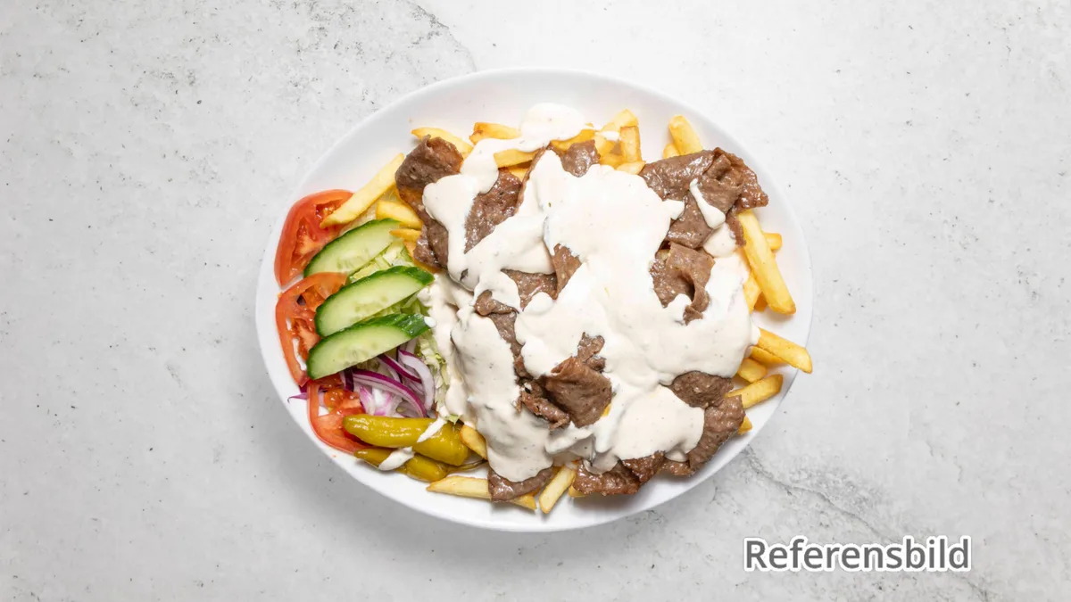 Kebabtallrik