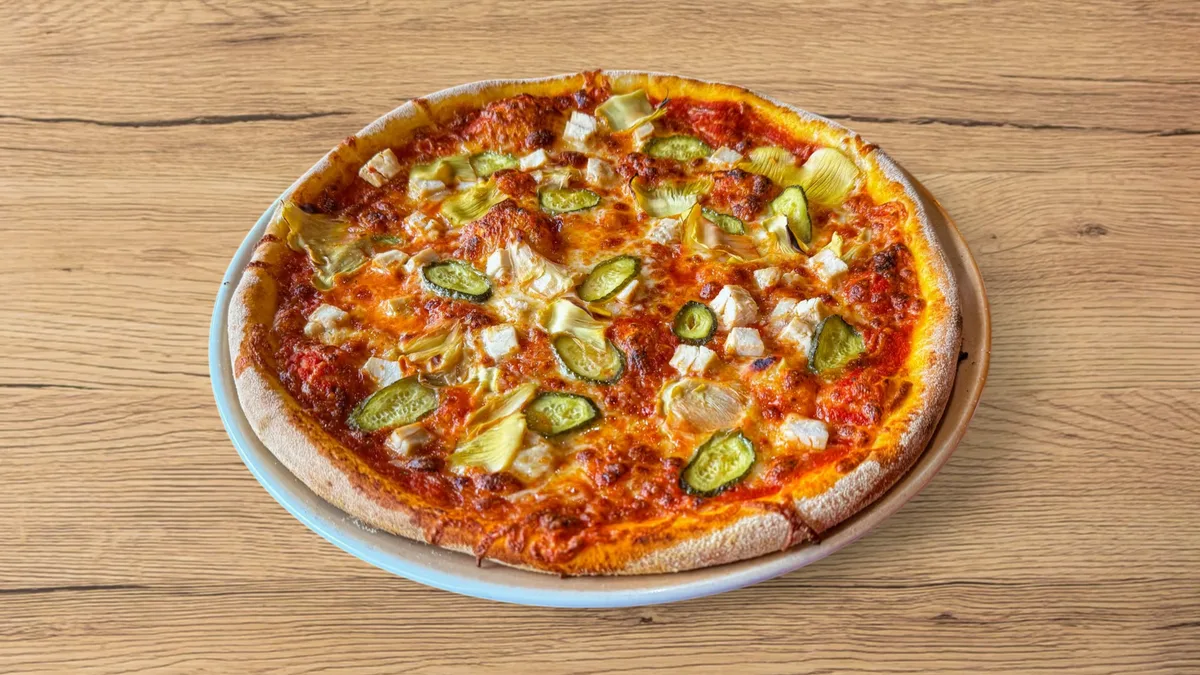 Carciofi pizza