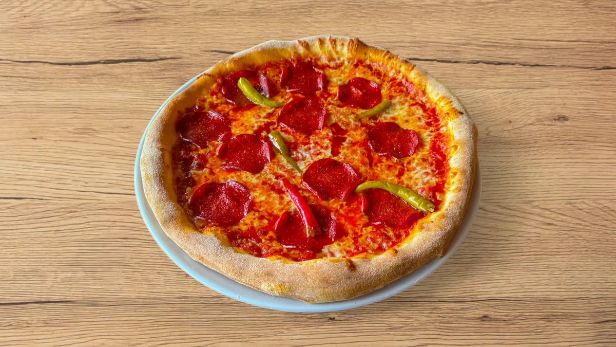 Diavola (erős) pizza