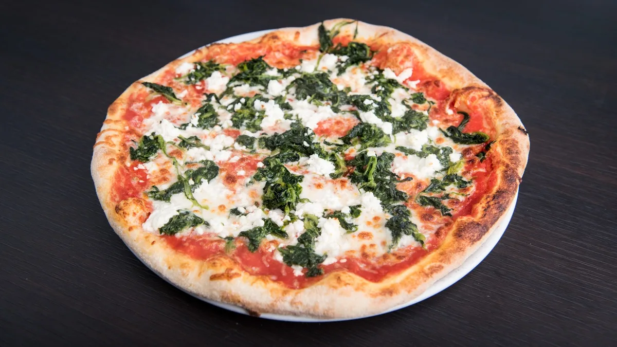 Spinaci (V) pizza