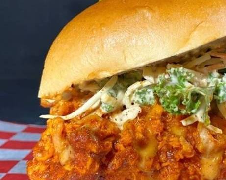Underdog Hot Chicken Sandwich