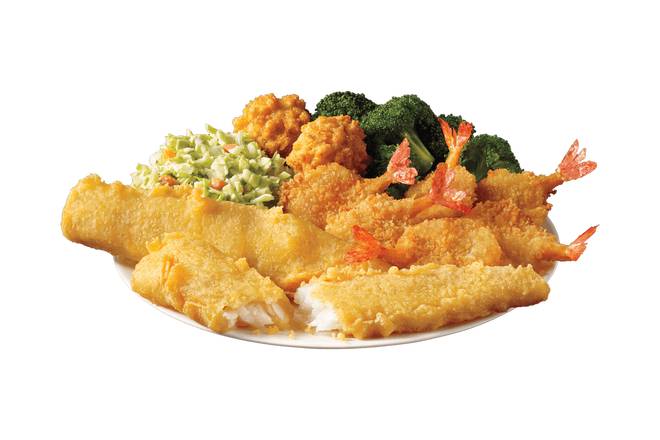2 Piece Fish and 6 Piece Butterfly Shrimp Meal