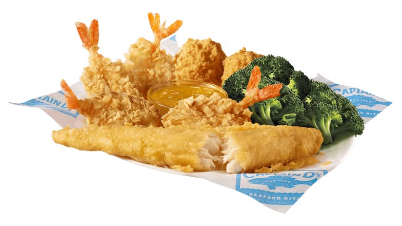 Crispy Crunchy Shrimp and Fish Meal Deal