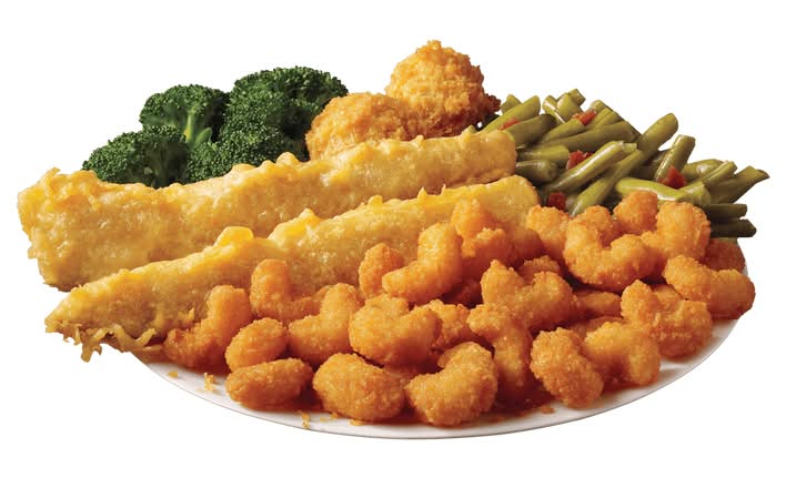 Popcorn Shrimp and Fish Meal