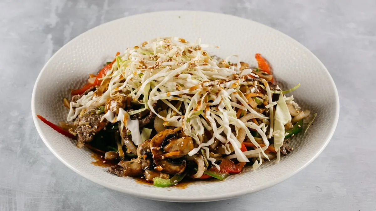Wok s biftekom